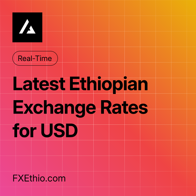 Dollar (USD) to Ethiopian Birr (ETB) Rate Today